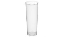 174 Vaso Tubo Plastico 10 unidades
