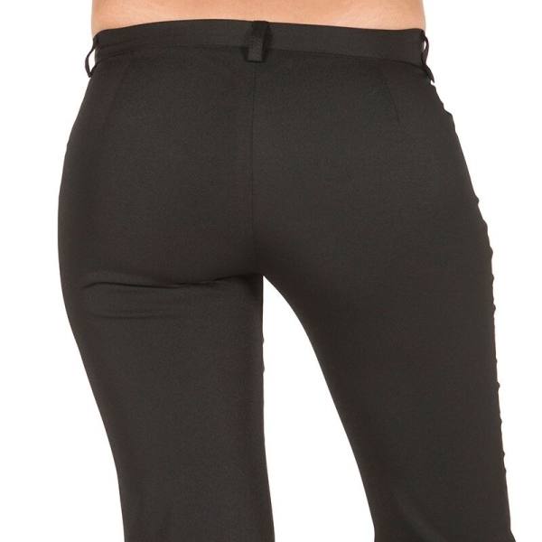 Pantalón señora talle bajo con bolsillos