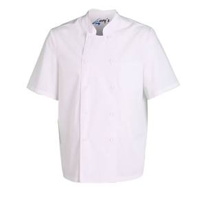 Chaqueta Cocinero Blanca Manga Corta