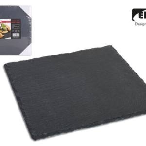 Plato pizarra 25x 25 cm elite