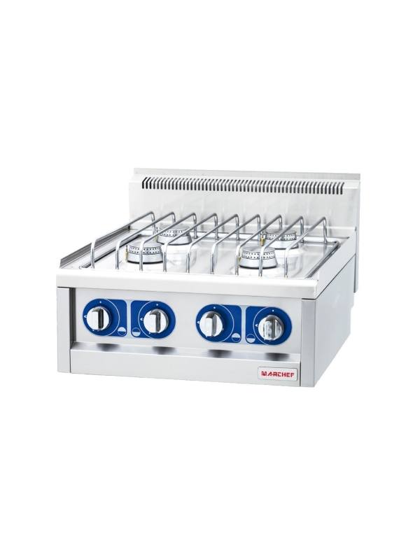 Cocina a gas 4 fuegos