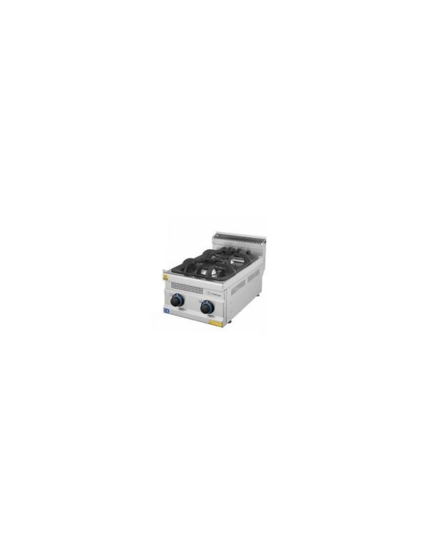 Nuevo Cocina Gas sobremesa Serie 700 TURHAN 400mm 2 fuegos 7011
