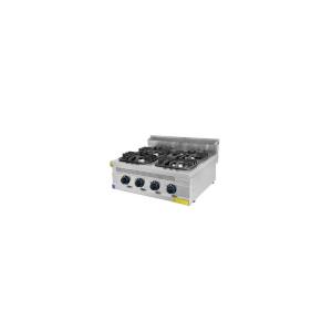 Cocina Gas sobremesa Serie 700 TURHAN 800mm 4 fuegos 7012