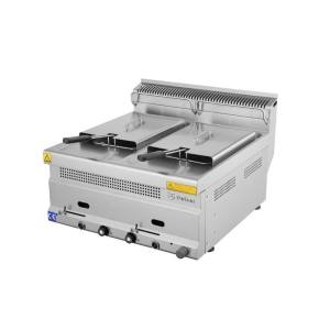 Freidora a gas Serie 630 TURHAN Doble