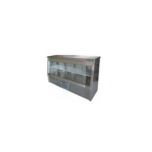 Vitrina cerrada de acero inoxidable VC-1500