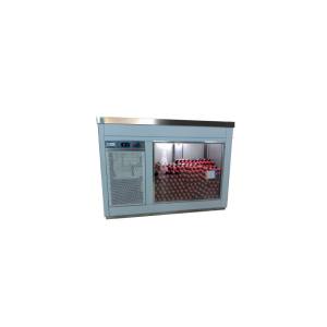Vitrina Acero Inoxidable especial botellines VB-2500