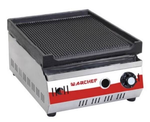 Plancha Gas 300x580mm.