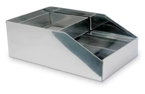 harinero 37x26,5x18cm inox