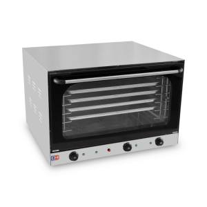 horno electrico de conveccion bandeja 600x400 mm con vapor y grill co 8f linea pekin